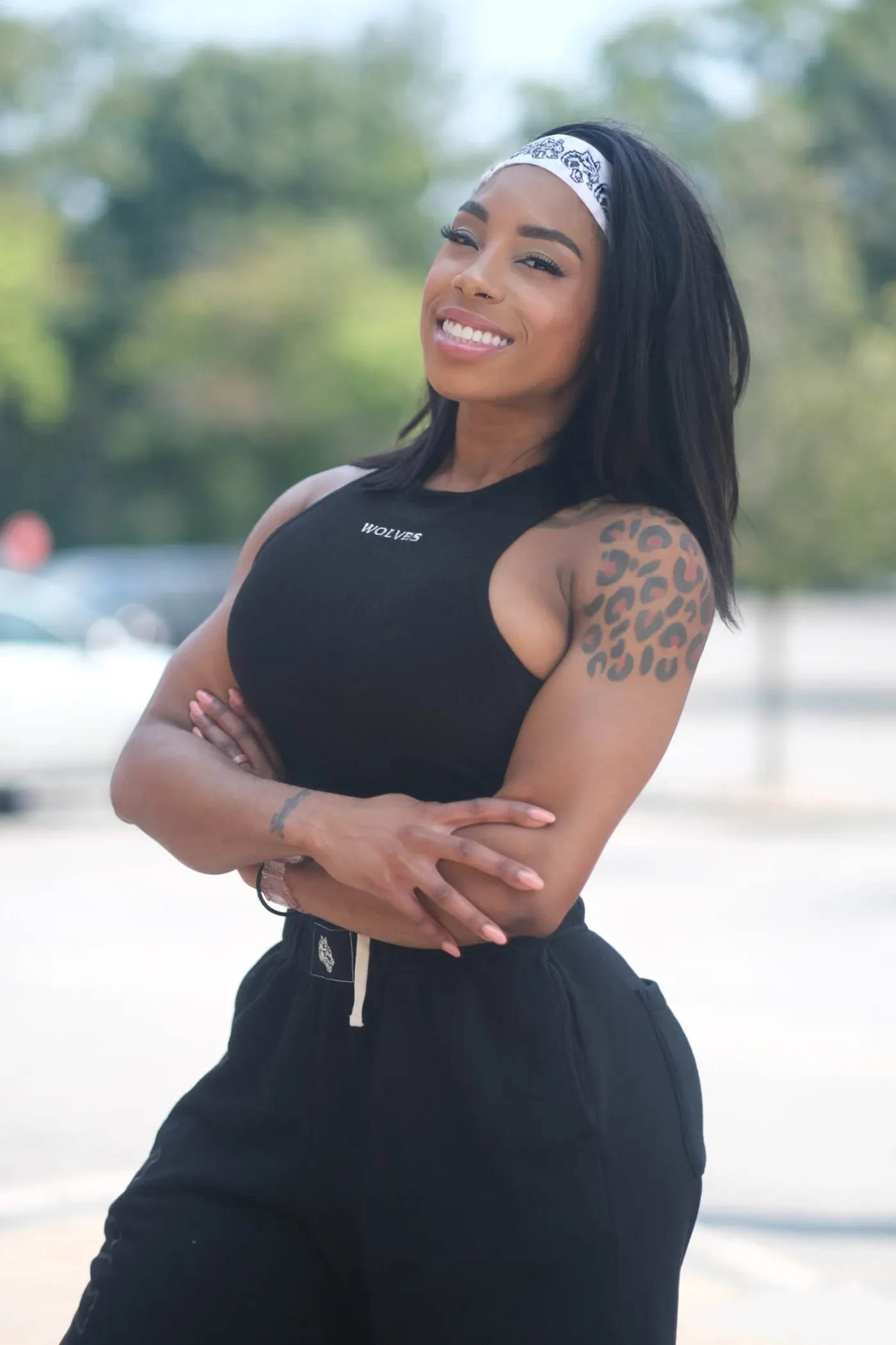 Dev Martin, GoodGains Figure and Wellness coach, smiling